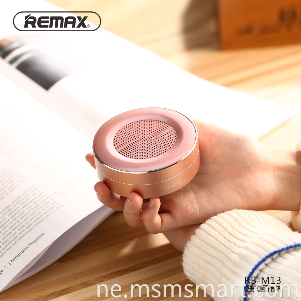 Remax RB-M13 Reliable factory direct supply smart portable speaker wireless